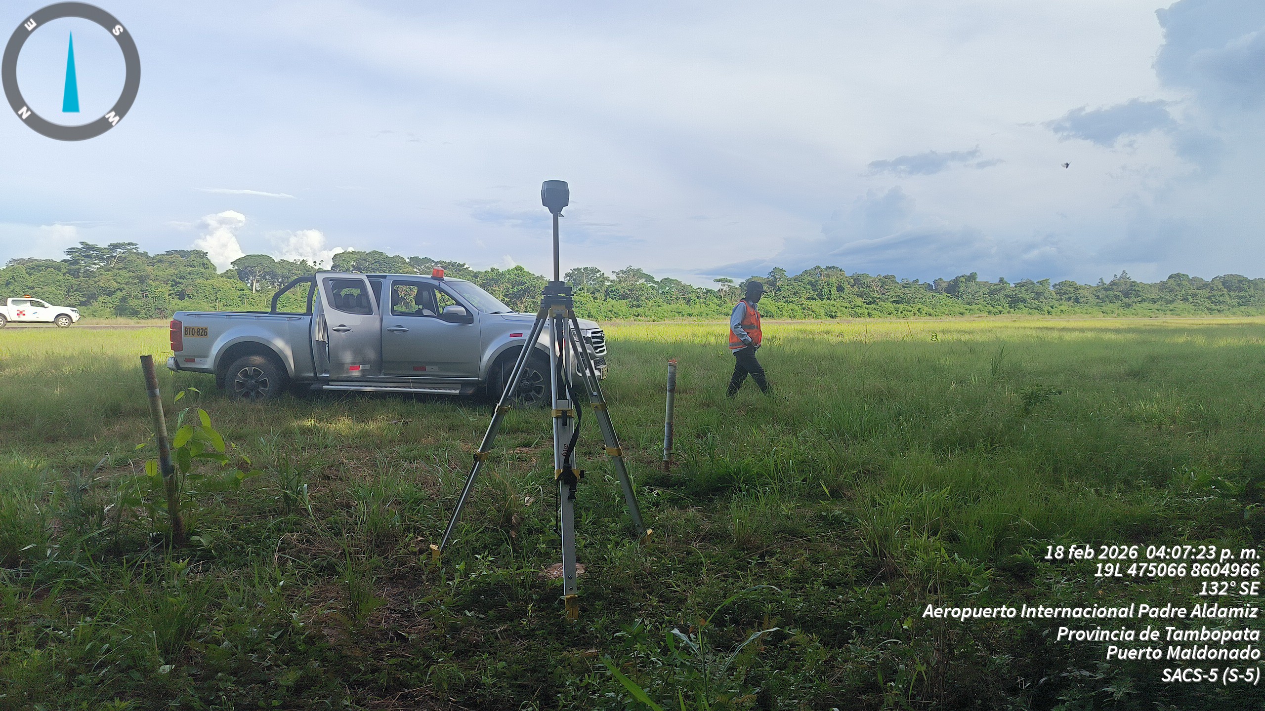 Geodesia, Puerto Maldonado – 2026