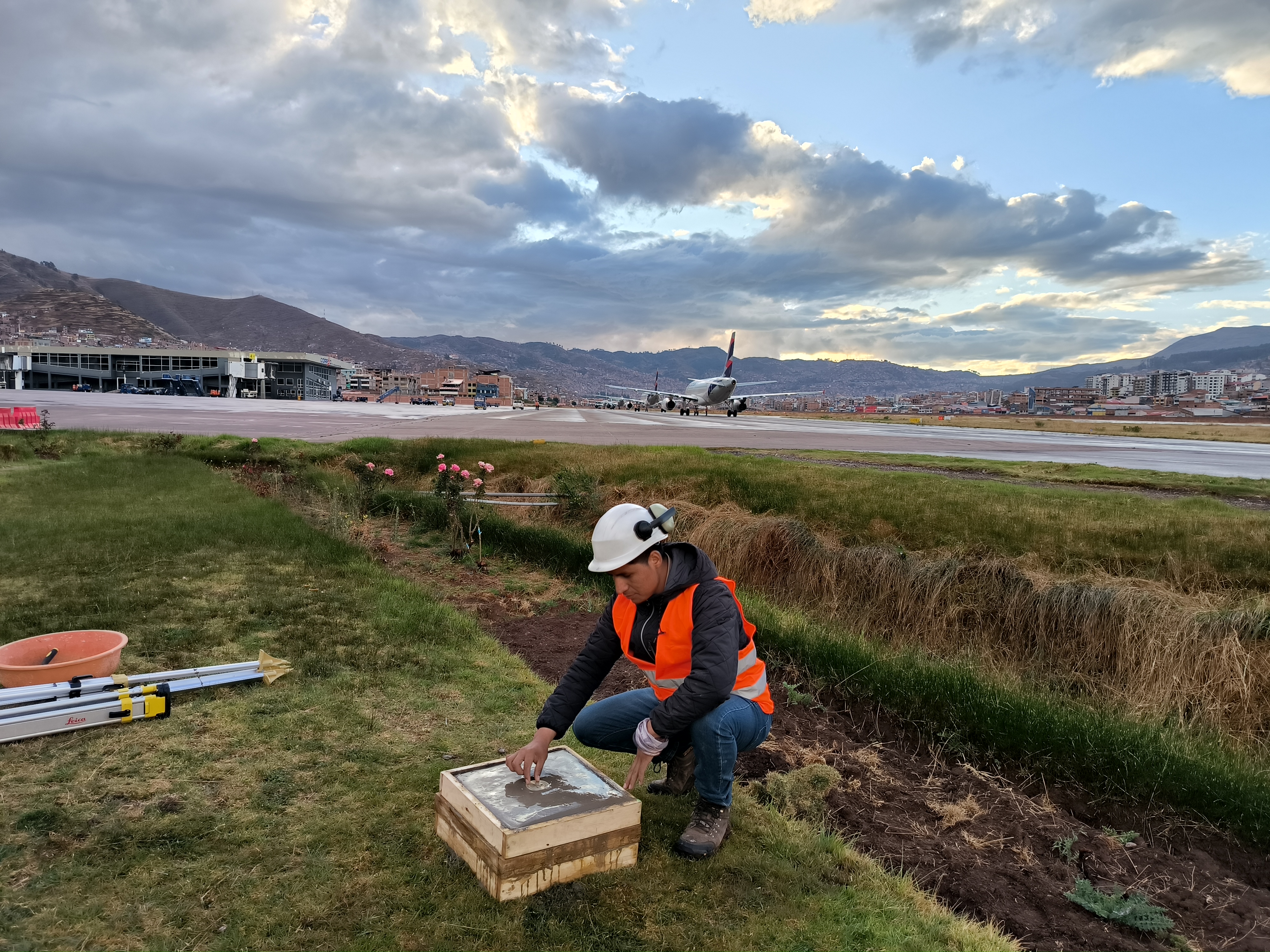Geodesia, Punto de orden A. Cusco – 2024